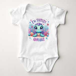 Body "I'm Turtley Adorable" Bodysuit Baby Jersey