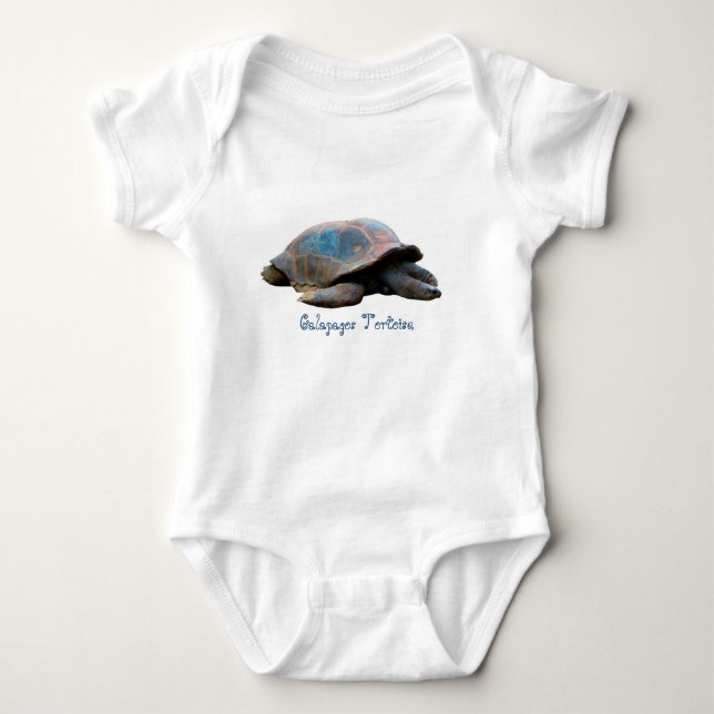 Body Image de tortue pour bébé-Jersey-Bodysuit (Devant)