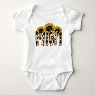 Body Imprimé Vache Tournesol• Esthétique Country Wester