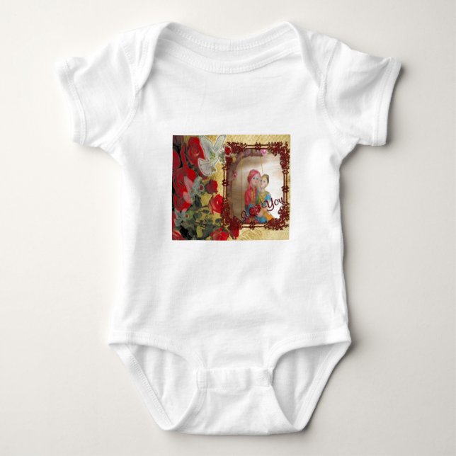 Body Imprimer mariage Doll Portrait Graphique (Devant)