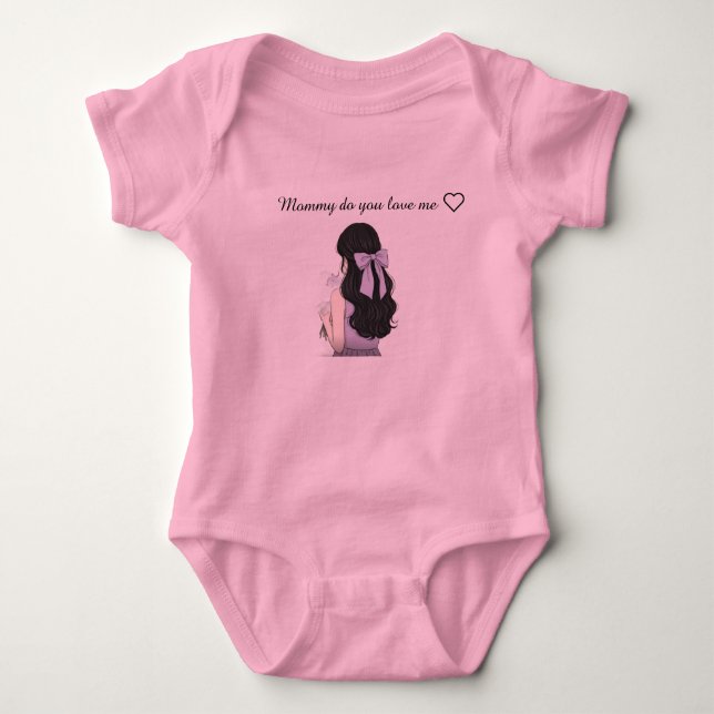 Body Imprimés sur les bodies pour bébé. (Devant)
