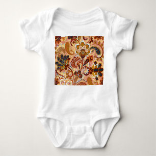 Body Indian Paisley : Floral Vintage Brown