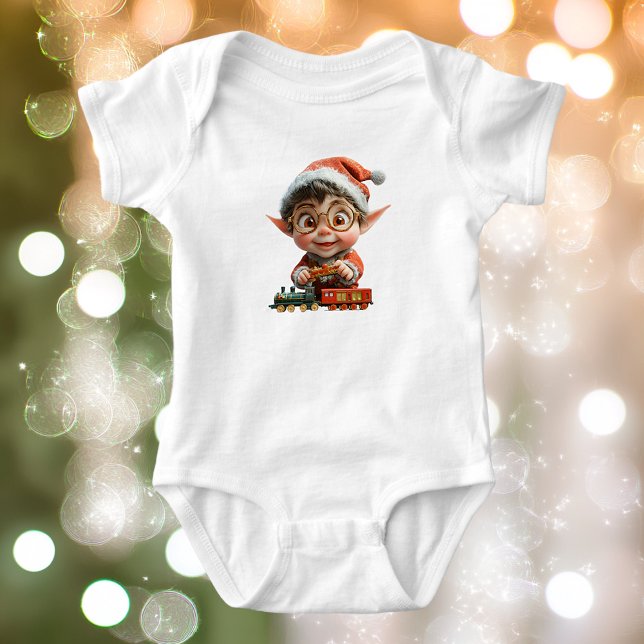 Body Ingénierie Baby Noël Elf Baby Bodysuit (Créateur téléchargé)