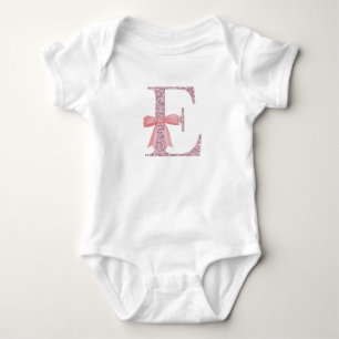 Body Initiale personnalisée pour la petite fille "E"