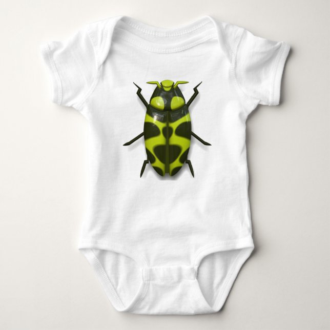 Body insecte insecte insecte insecte joli vert noir (Devant)