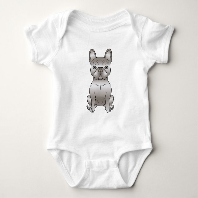 Body Isabella Bouledogue Français Frenchie Chien de Des (Devant)