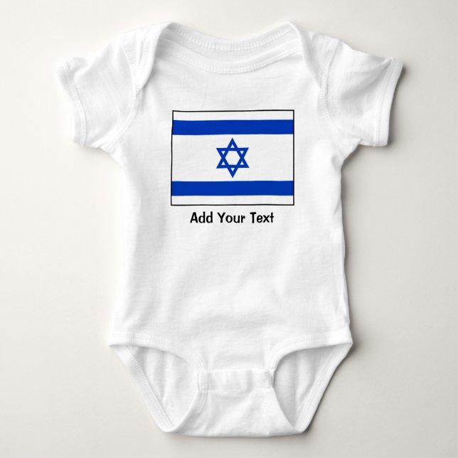 Body Israël – Drapeau Israélien (Devant)