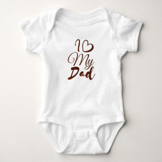 Body "J'❤️ Mon Père : Un Design De Coeur"
