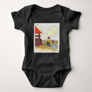 Body Jack et Jill montèrent la colline Nursery Rhyme