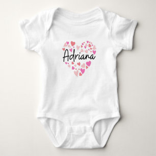 Body J'adore Adriana - cœurs pour Adriana