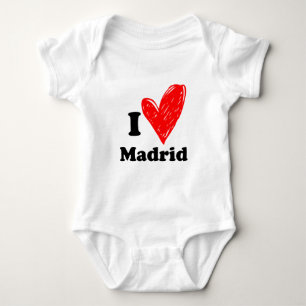 Body J'adore le T-shirt de Madrid