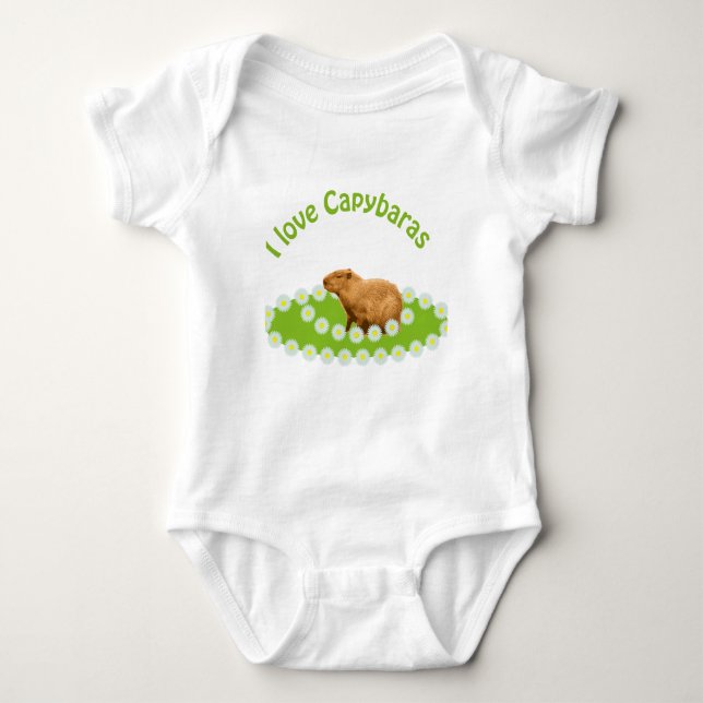 Body J'adore les Capybaras (Devant)