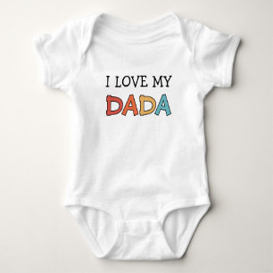 Body J'adore mon Dada Rétro Mignon 