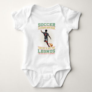 Body J'Ai Joué Au Football Avec Ma Tête De Bébé Bodysui