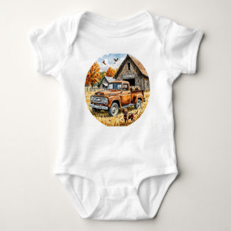 Body J'Aime Chasser Avec Papa, Chasse D'Automne, Automn