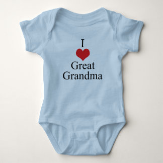 Body J'aime (coeur) la grande grand-maman