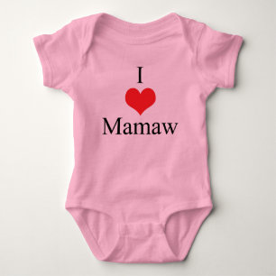 Body J'aime (coeur) Mamaw