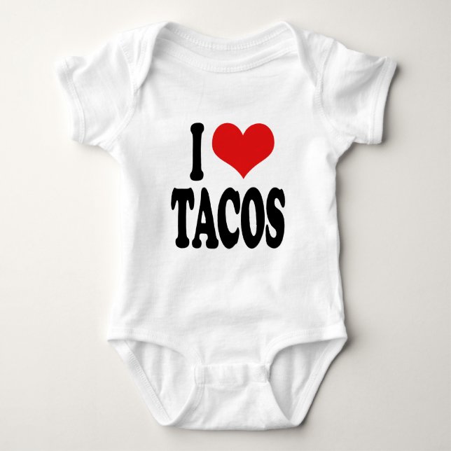 Body J'aime des tacos (Devant)