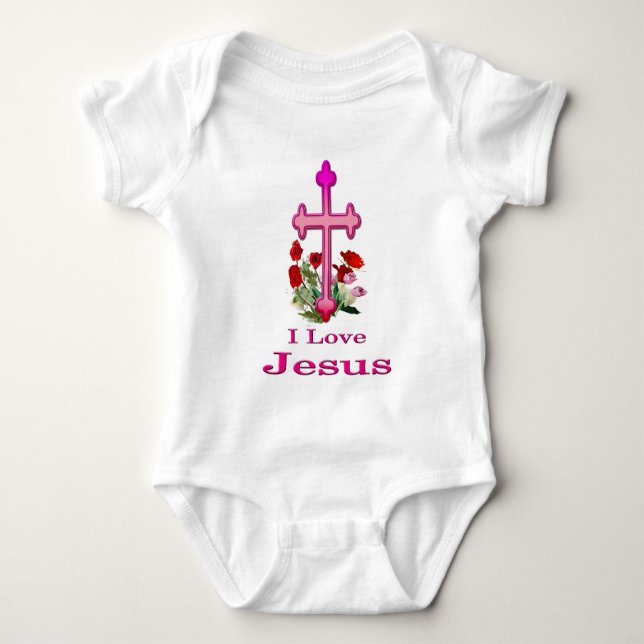 Body J'aime Jésus Design 2 (Devant)