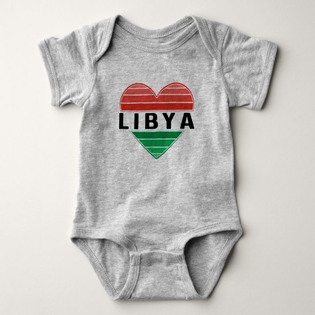 Body J'aime la Libye, le coeur libyen (Devant)