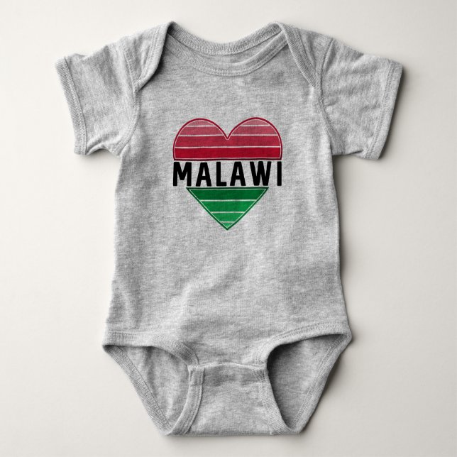 Body J'aime le Malawi, le coeur du Malawi (Devant)