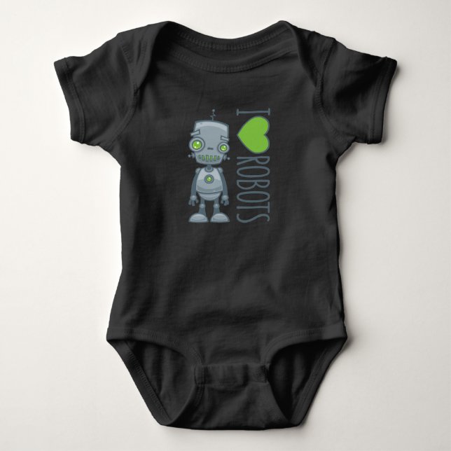 Body J'aime les robots (Devant)