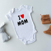 J'aime M O M | Texte personnalisé coeur MAMAN
