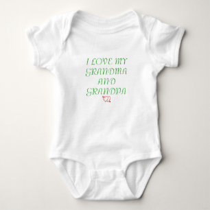 BODY J'AIME MA GRAND-MAMAN ET GRAND-PAPA