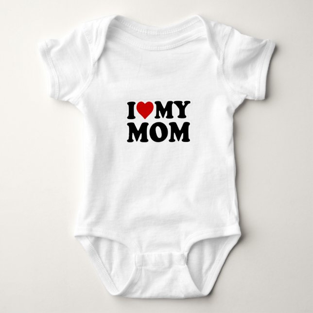 Body J'Aime Ma Maman T-shirt bébé (Devant)