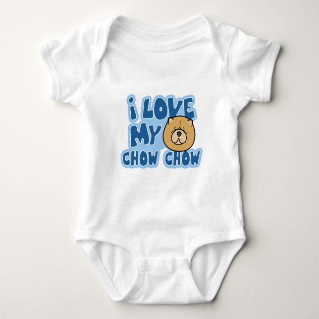 Body J'aime ma plante grimpante de bébé de bouffe de (Devant)