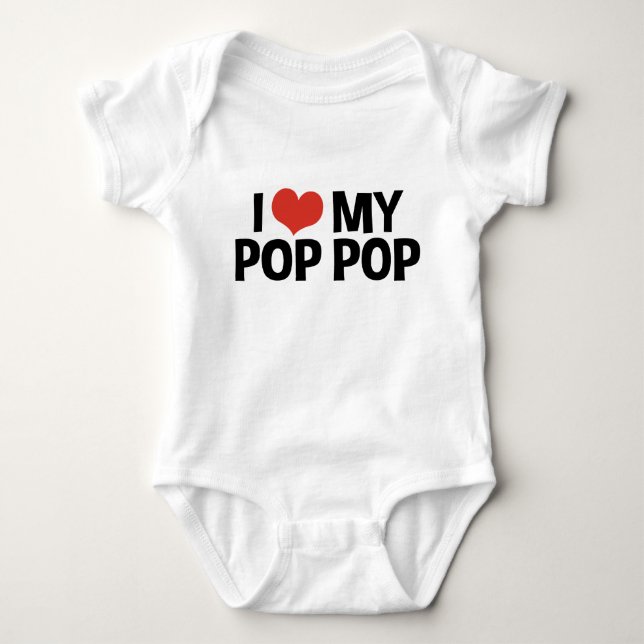 Body J'Aime Ma Pop Pop (Devant)