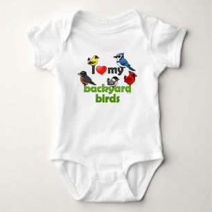 Body J'aime mes oiseaux de jardin