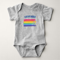 J'aime mes papes Rainbow Gay