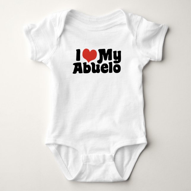 Body J'Aime Mon Abuelo (Devant)