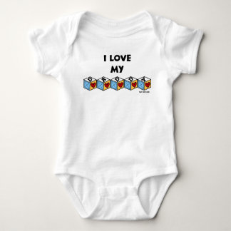Body J'aime mon bébé de papa