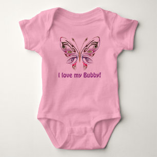 Body J'aime mon Bubby personnalisé