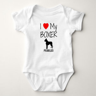 Body J'Aime Mon Chien De Boxer