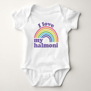 Body J'Aime Mon Halmoni - Joli arc-en-ciel