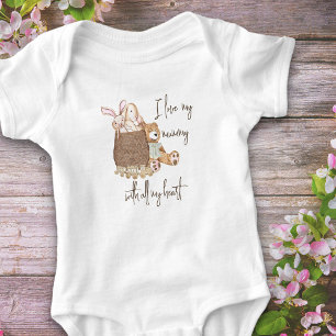 Body J'Aime Mon Panier De Jouet À Ours Teddy De Maman