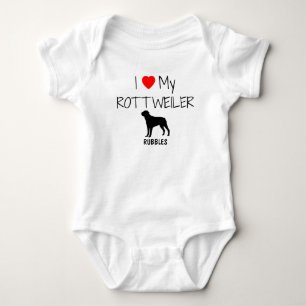 Body J'aime mon Rottweiler