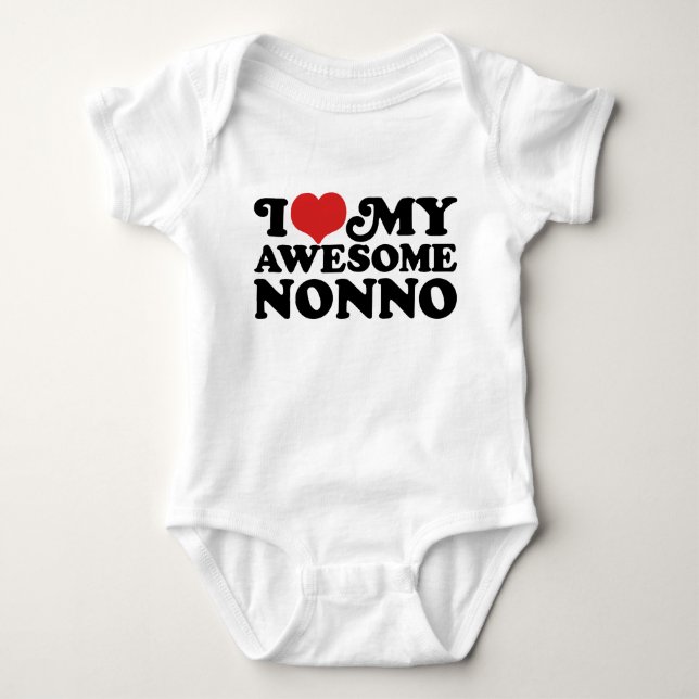 Body J'Aime Mon Super Nonno (Devant)