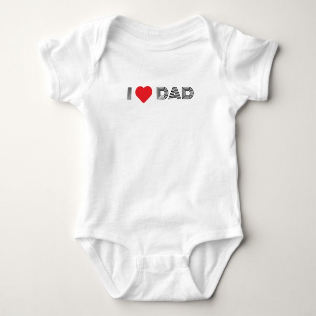Body J'aime papa (Devant)