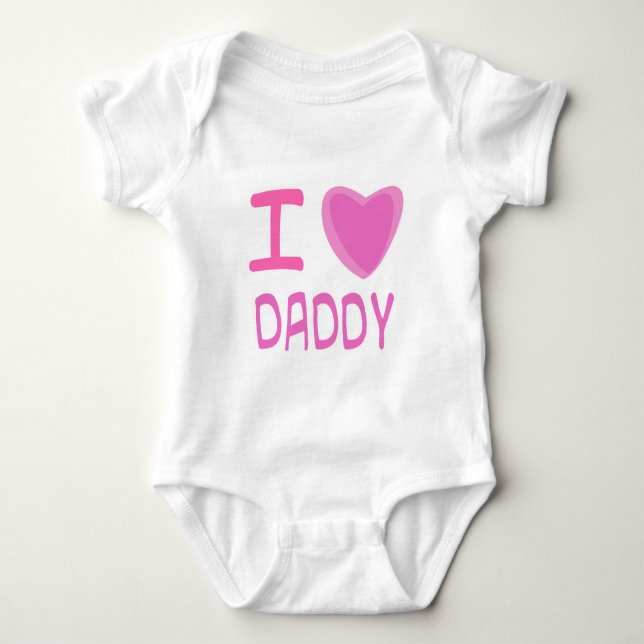 Body J'aime papa (Devant)