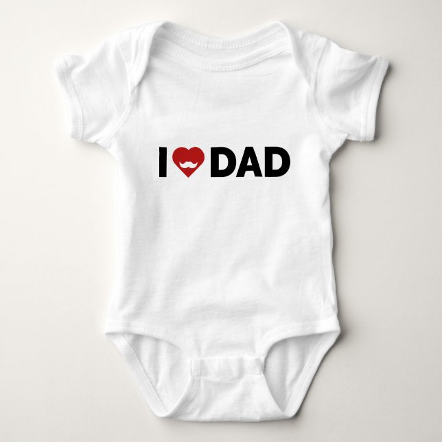 Body J'aime Papa (Devant)