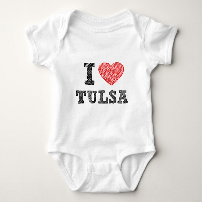 Body J'aime Tulsa (Devant)