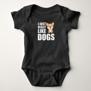 Body J'Aime Vraiment Les Chiens Sweet Corgi Chien Chien