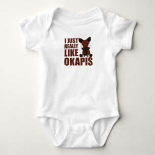 Body J'aime vraiment Okapi's mignon Okapi
