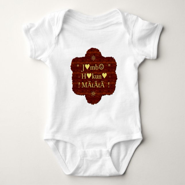 Body Jambo Hakuna Matata : Art africain Imprimer/Graphi (Devant)