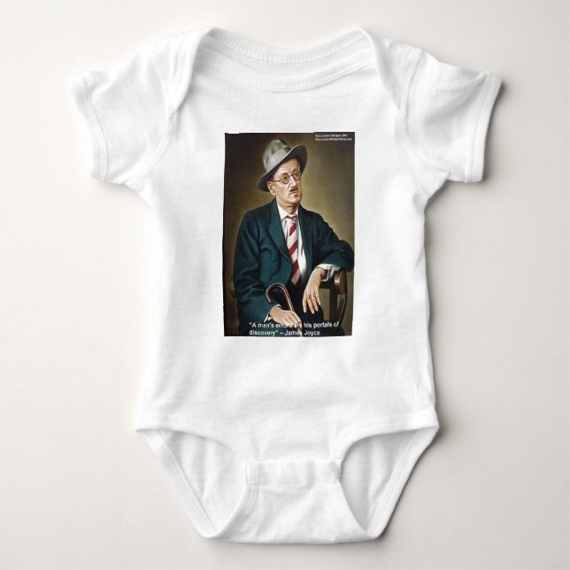 Body James Joyce "Erreurs/Portails" Citations Cadeaux & (Devant)