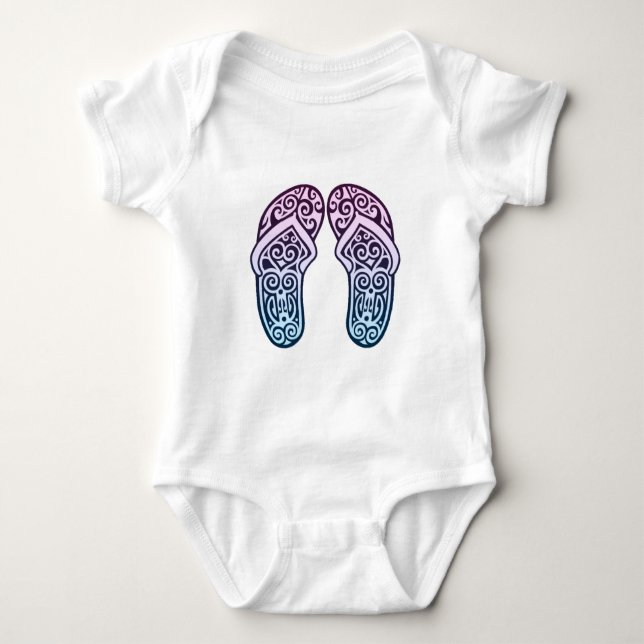 Body Jandals maoris (Devant)